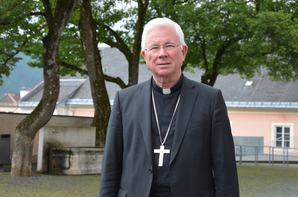 Erzbischof Franz Lackner, neuer Vorsitzender der Bischofskonferenz (Mariazell, 16.6.2020) / Kathpress/Paul Wuthe Erzbischof Franz Lackner, neuer Vorsitzender der Bischofskonferenz (Mariazell, 16.6.2020)