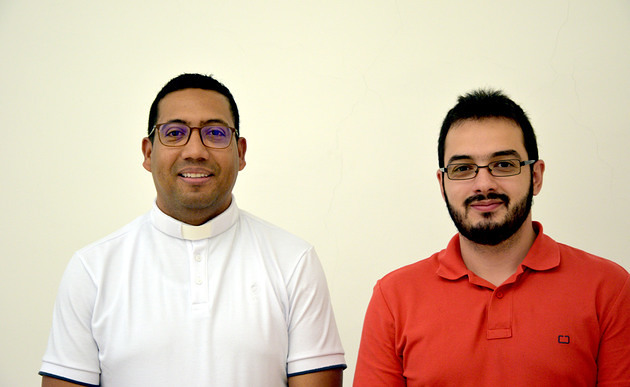 P. Carlos Manuel Barrios SDB und Juan Pablo Sandoval / kathpress / Pernsteiner