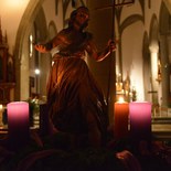 Eröffnung der Heiligen Pforte im Dom St. Nikolaus in Feldkirch.