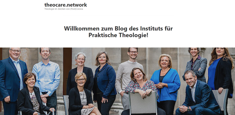 Neuer Blog 'theocare.wordpress.com' / Screenshot / Blog Theocare.network