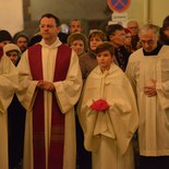 Eröffnung der Heiligen Pforte im Dom St. Nikolaus in Feldkirch.