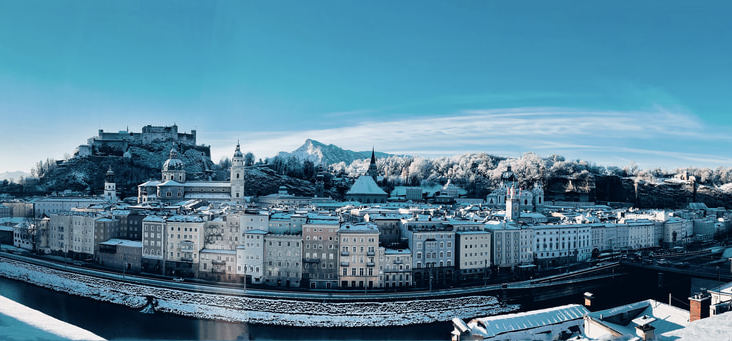 Blick über Salzburg