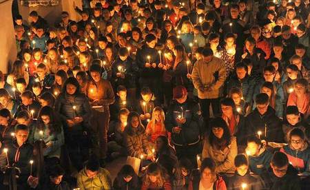 'Nacht des Feuers' im Stift Seitenstetten / Diözese St. Pölten