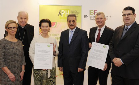 Präsentation der gemeinsamen Religionslehrerausbildung an der KPH Wien / Krems / BKA
