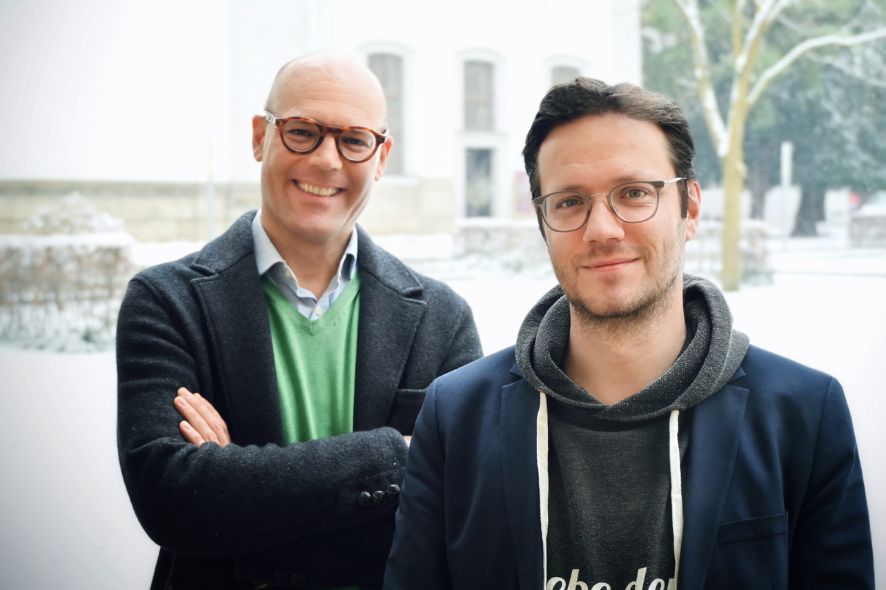 Prof. Michael Zichy und Prof. Martin Dürnberger