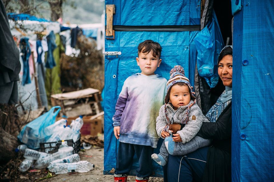 Im Flüchtlingslager Moria auf Lesbos / Caritas / Alea Horst Im Flüchtlingslager Moria auf Lesbos